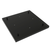 Calex Creations Ceiling plate - Black - 4 holes
